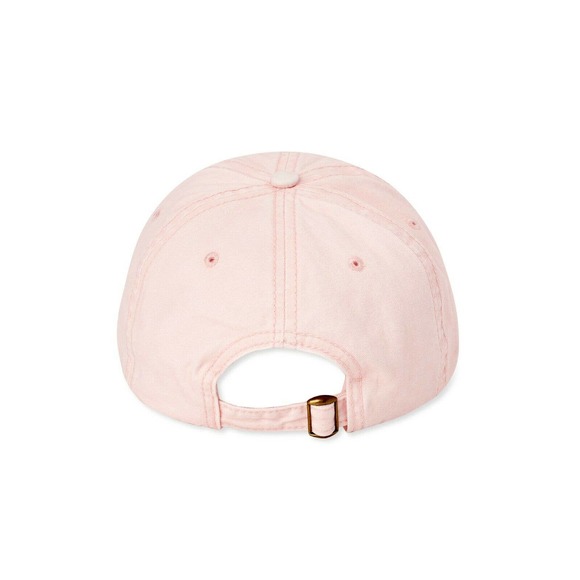Time Tru Ladies Washed Twill Cap Pink New Rose Blush Twill Cap Pink Baseball NWT - Picture 5 of 6